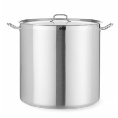 Vysoký hrnec na dušení – s poklicí, HENDI, Profi Line, 95L, ⌀500x(H)500mm | 833025